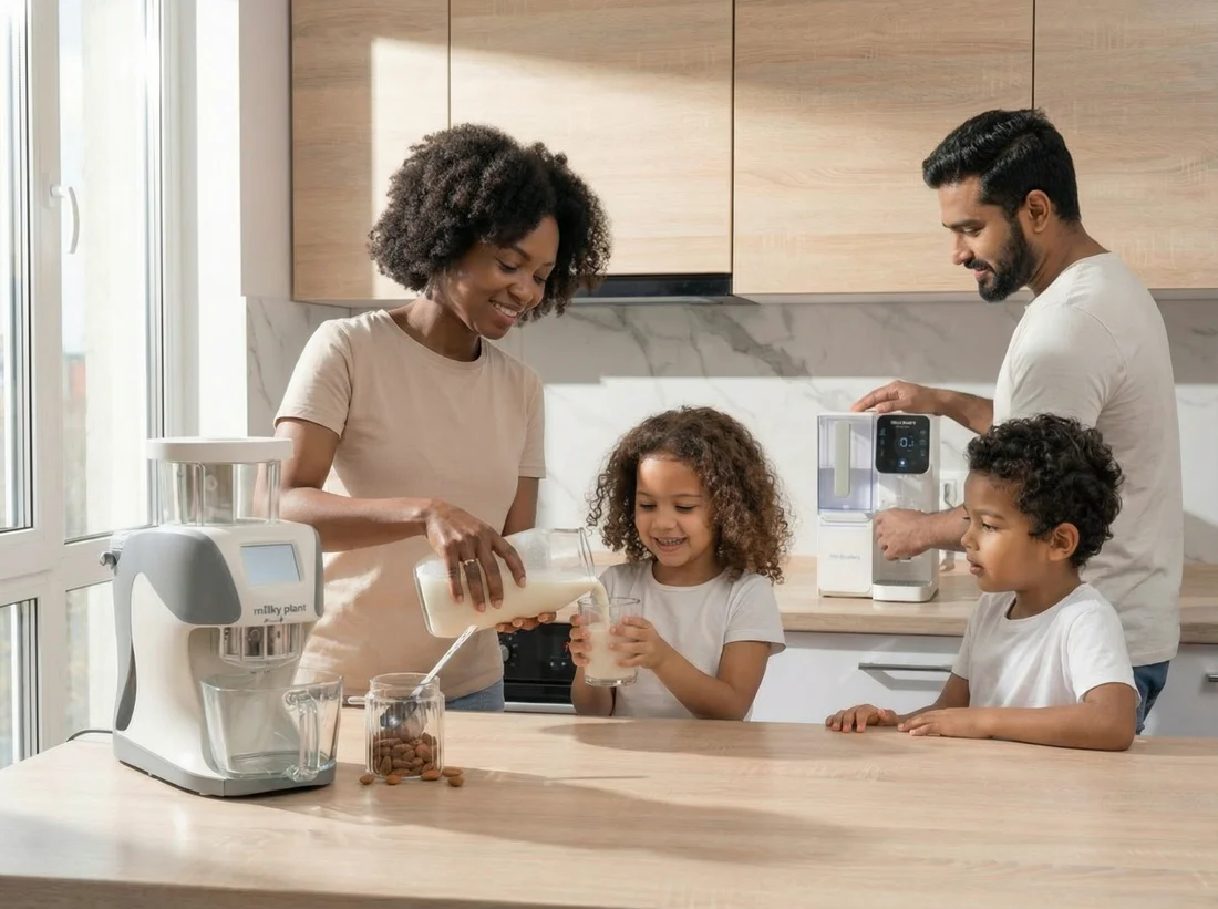 Fresh Plant Milk, Made Smarter